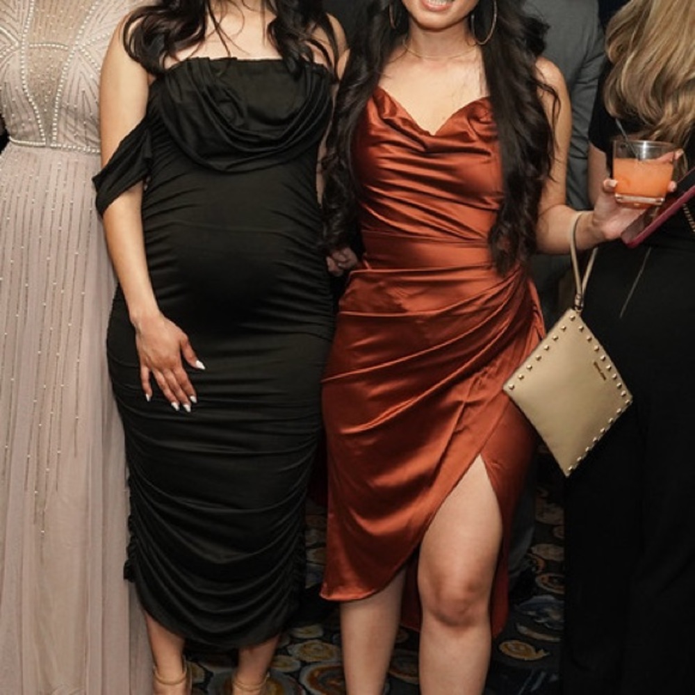 Tan Shein Dress